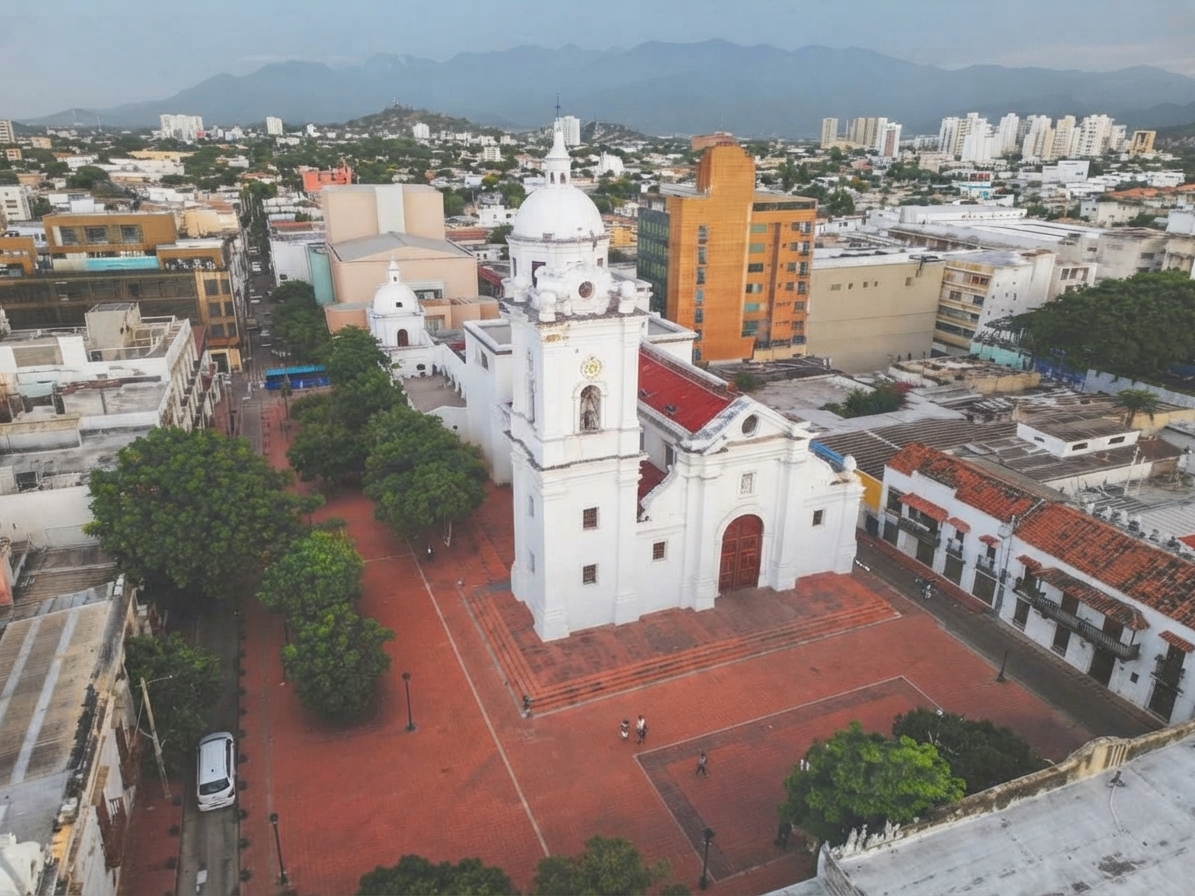 Centro histórico de Santa Marta